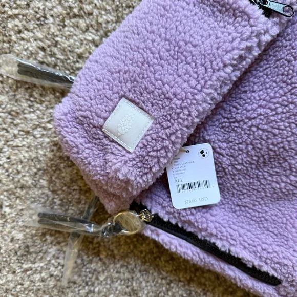 FP Movement Overachiever Sherpa Sling Bag NWT Lavender - Picture 5 of 5